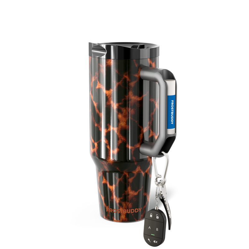 Thicc Buddy 40oz | Amber Tortoise
